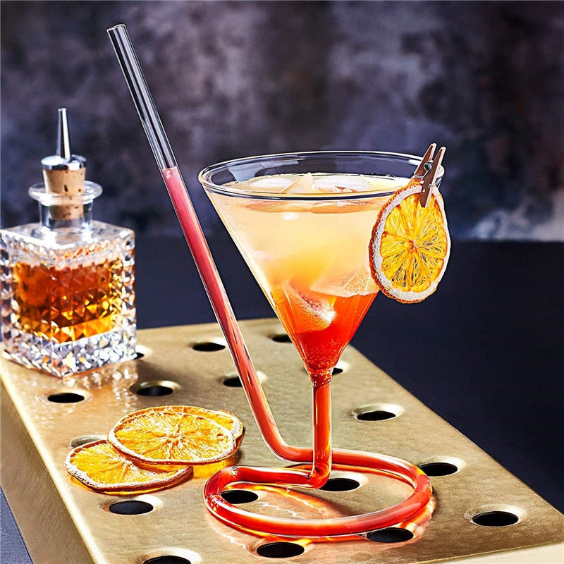 Spiraal Straw Cocktailglas