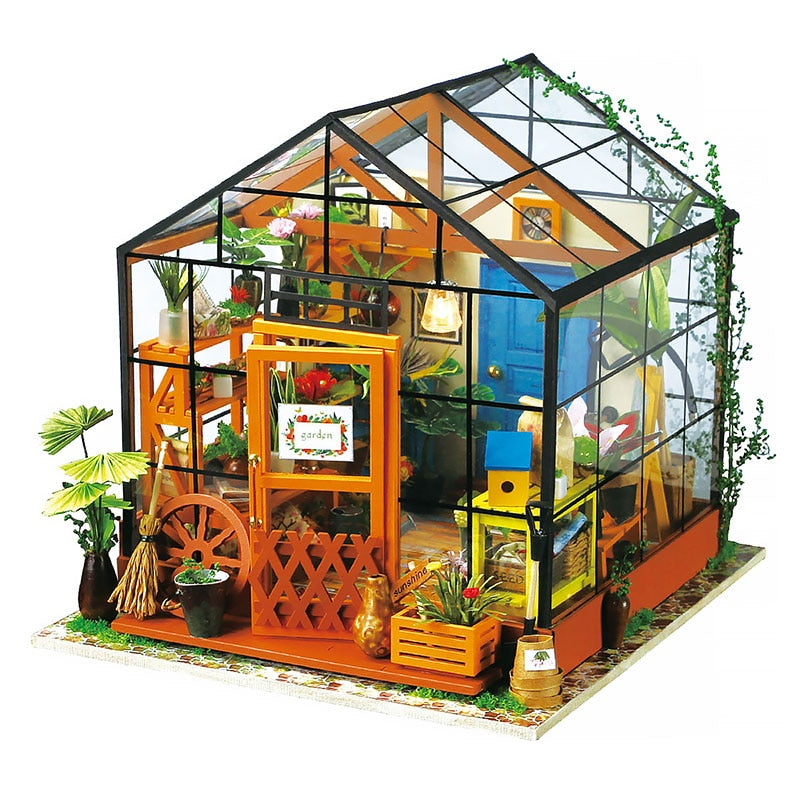DIY Houten Miniatuur Huis Kit