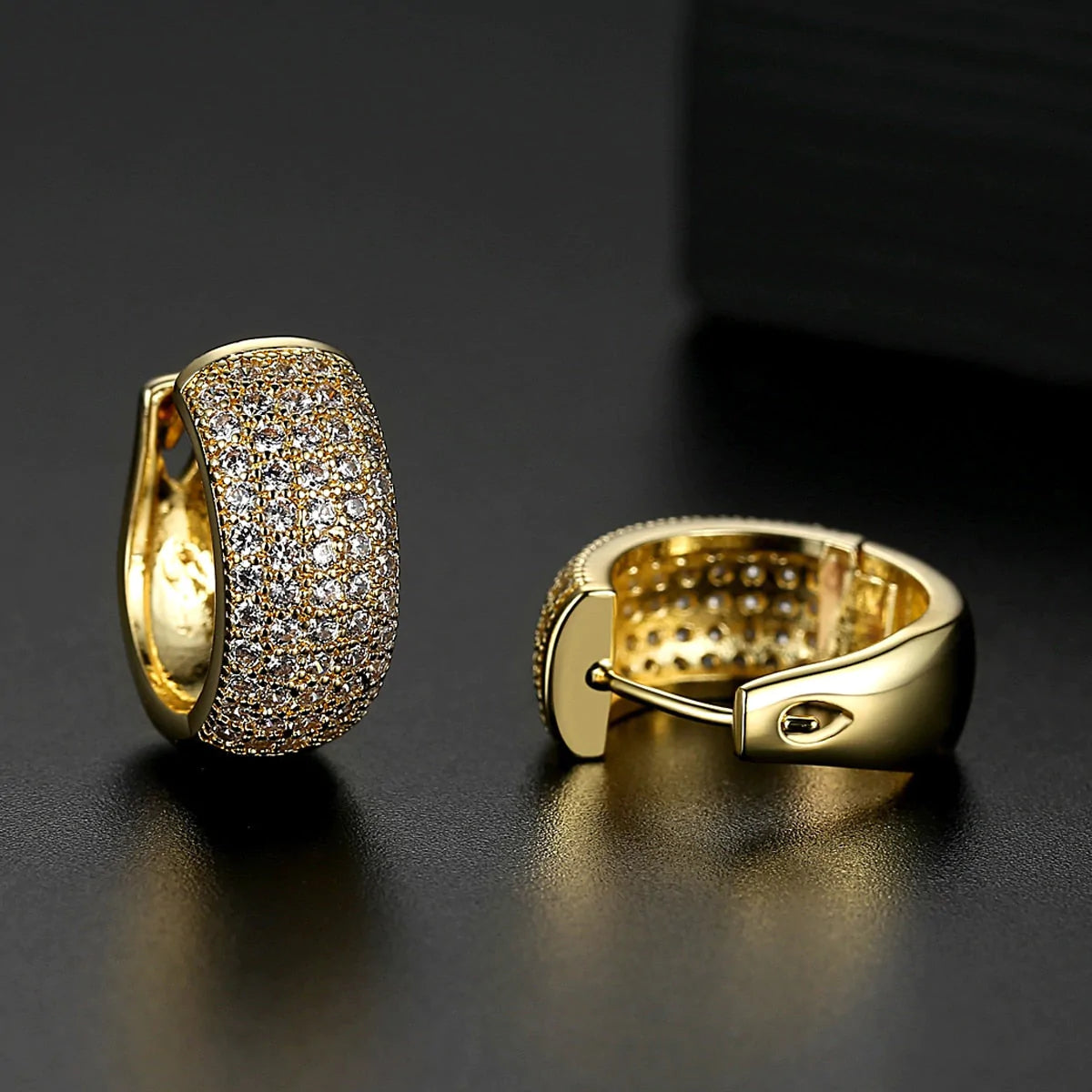 Huggie Hoepel Oorbellen