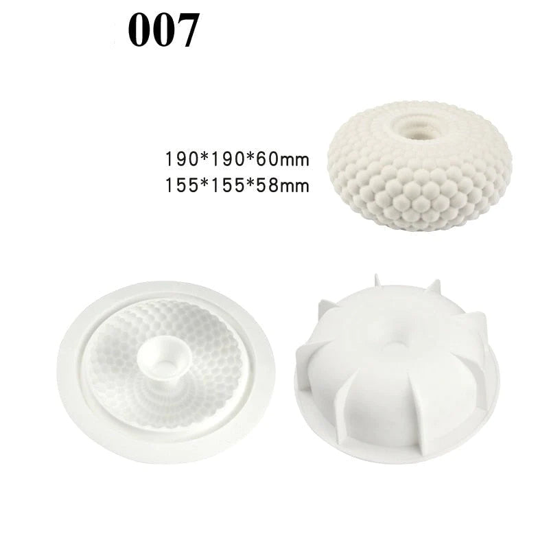 3D Silicone Dessert Vormen