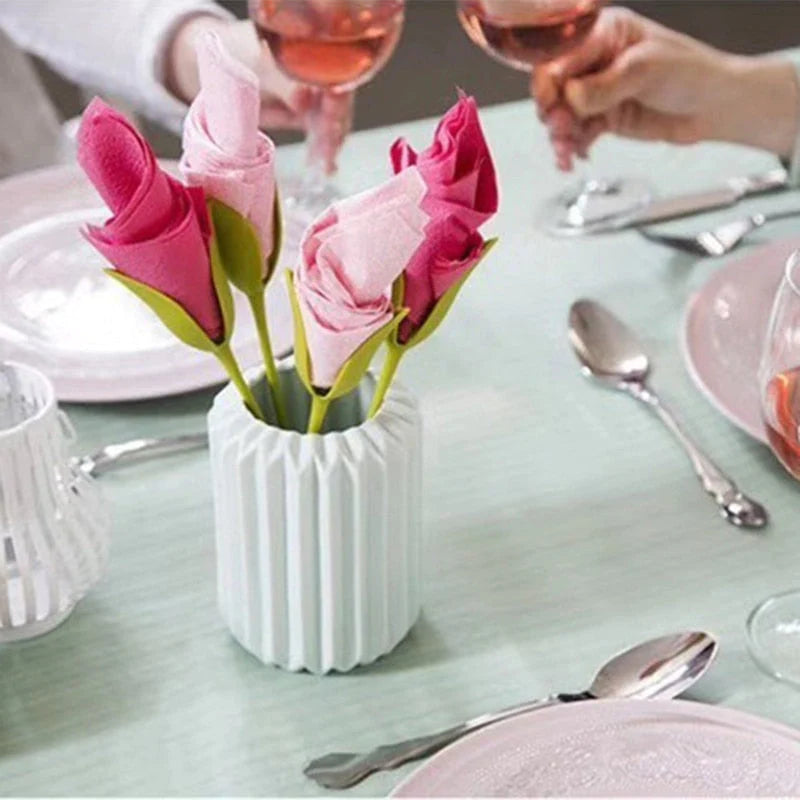 Gebloemde Servethouder