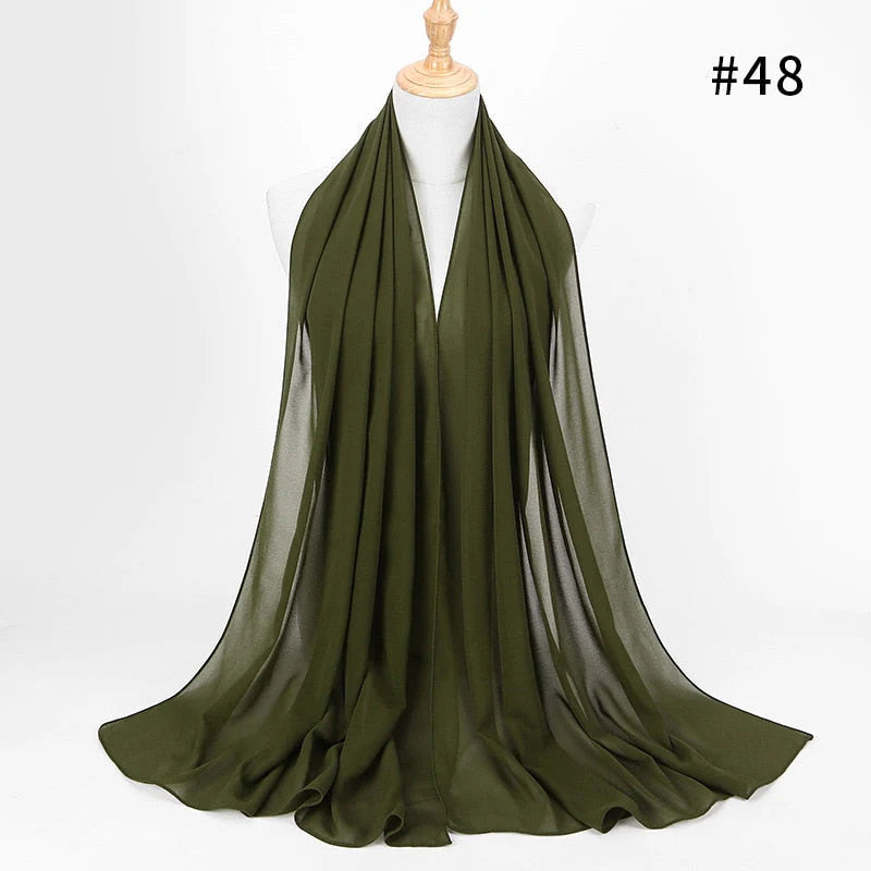 Chiffon Hijab Hoofdband