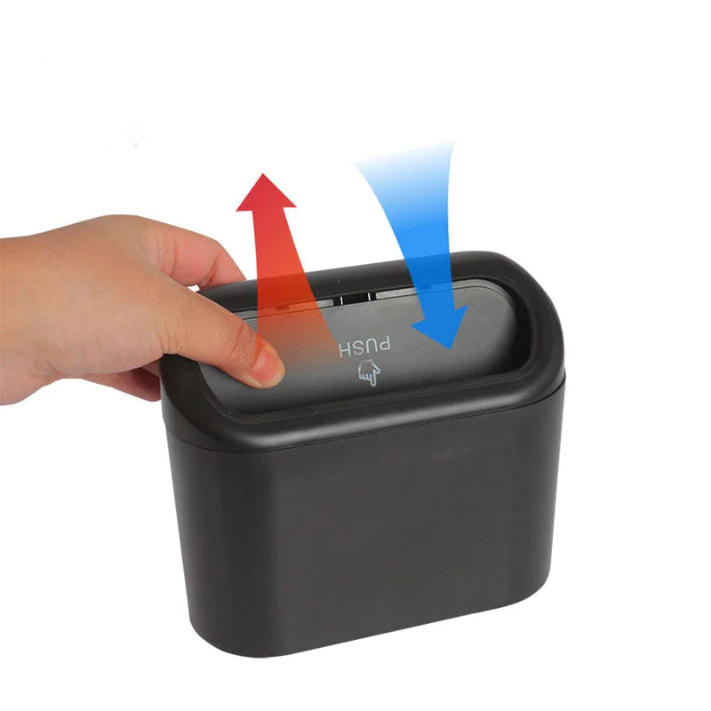 Vuilnisbak voor in de auto