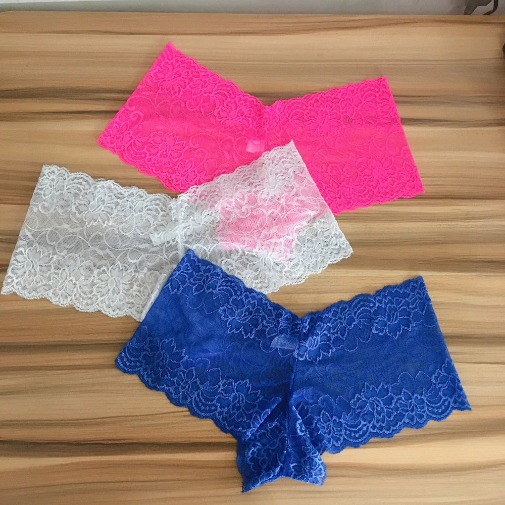 Sexy Vrouwen Kant Slipje (3st)