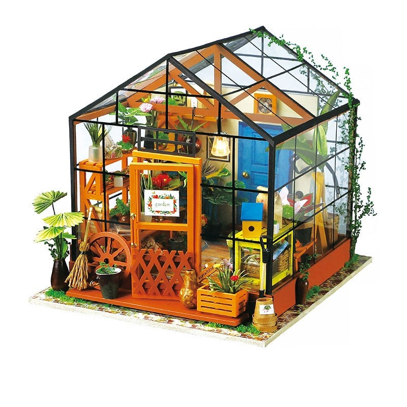 DIY Houten Miniatuur Huis Kit