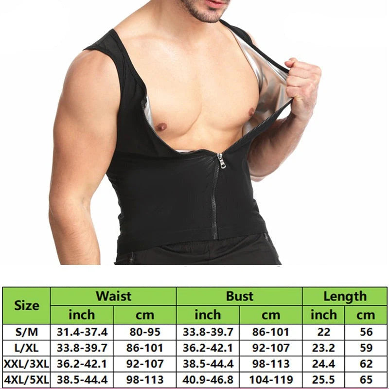 Lichaamszweet Sauna Vest