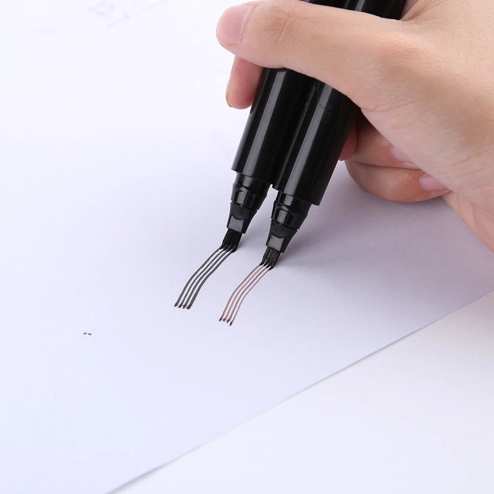 Baard opvul pen en borstel kit