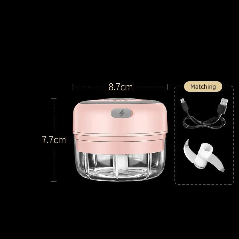 Elektrische chopper - Snel en fijn gesneden