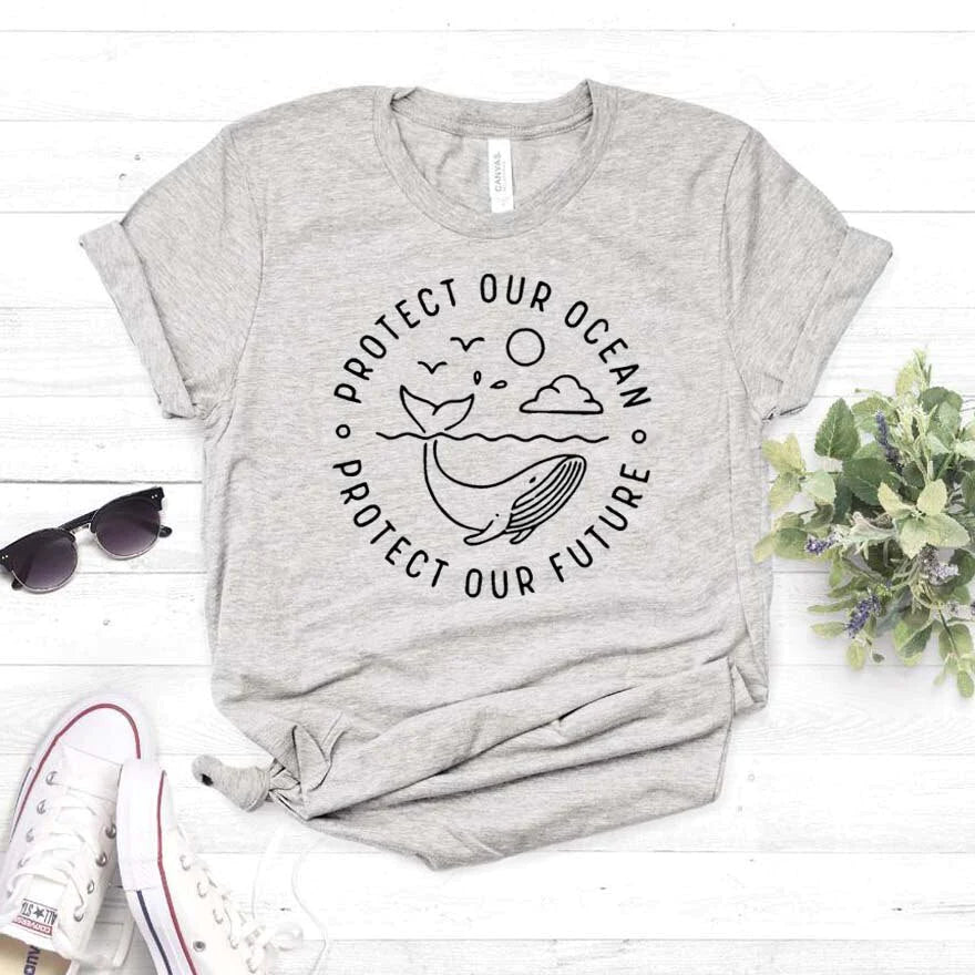 Bescherm Onze Oceaan Bescherm Onze Toekomst T-shirt
