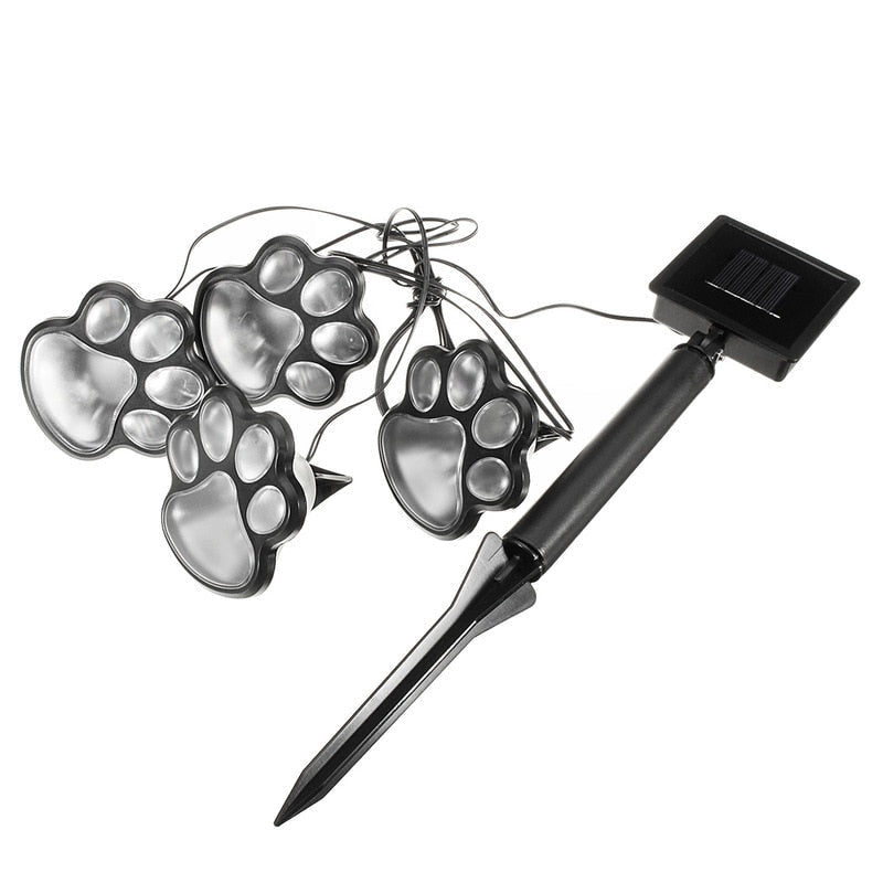 Paw Print Lampjes op zonne-energie Belleza