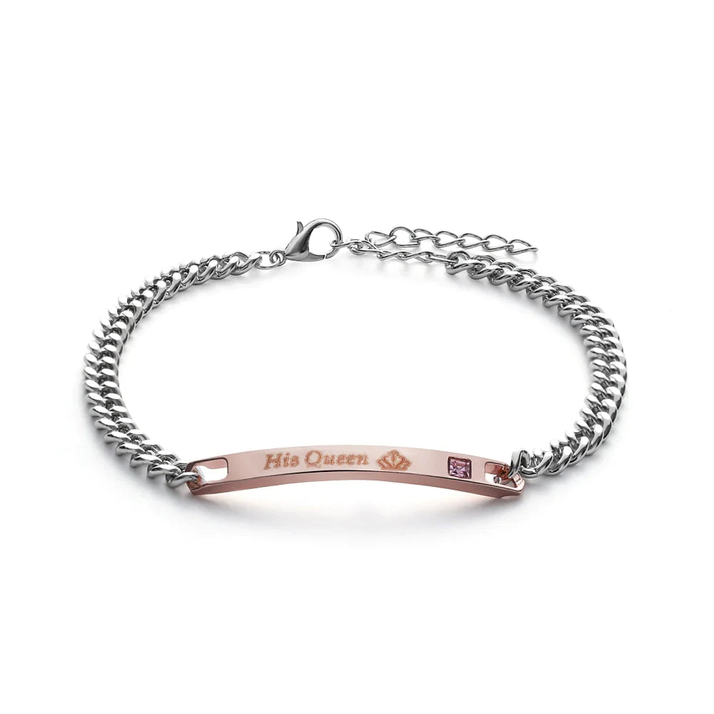 Her King His Queen Armbanden