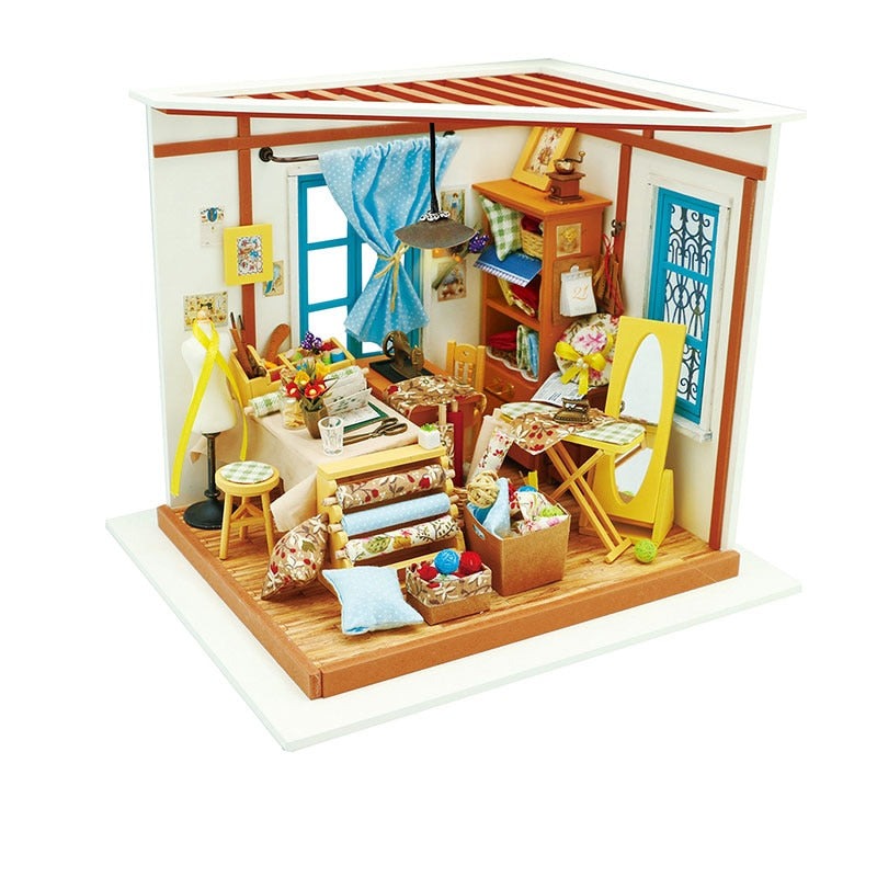 DIY Houten Miniatuur Huis Kit