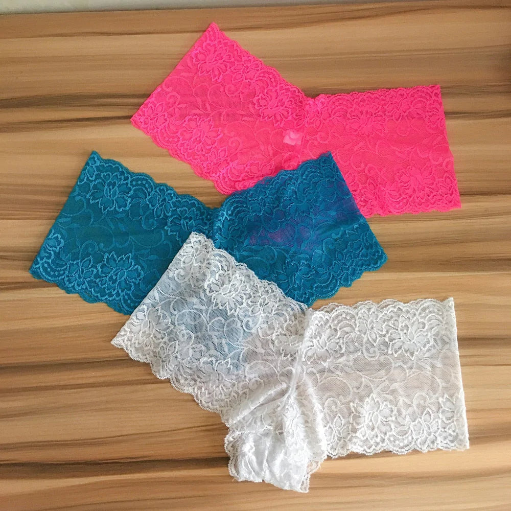 Sexy Vrouwen Kant Slipje (3st)