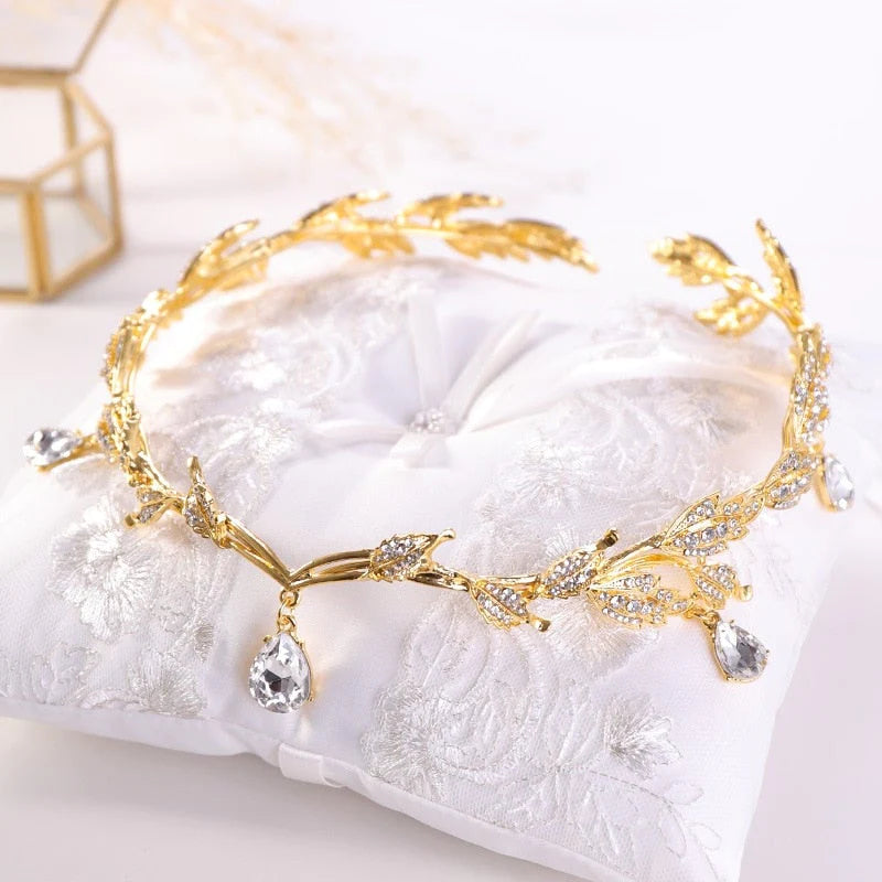 Dames Luxe Kristallen Kroon