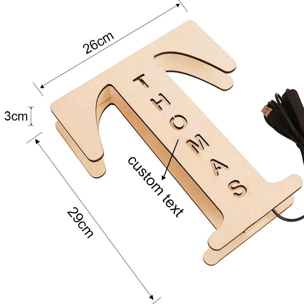 Gepersonaliseerd LED Nachtlampje