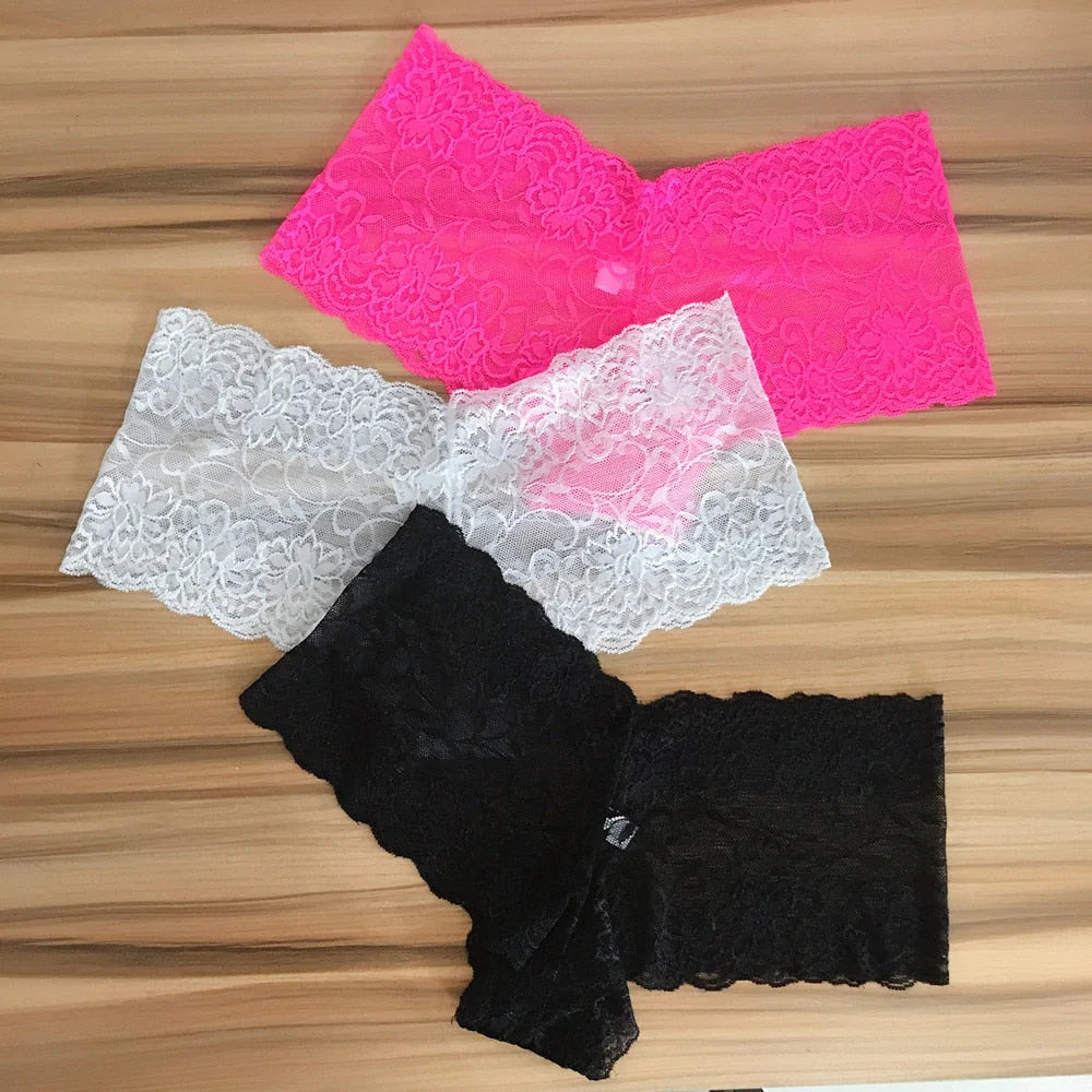 Sexy Vrouwen Kant Slipje (3st)