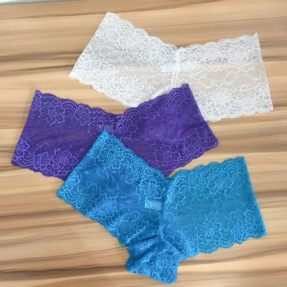 Sexy Vrouwen Kant Slipje (3st)