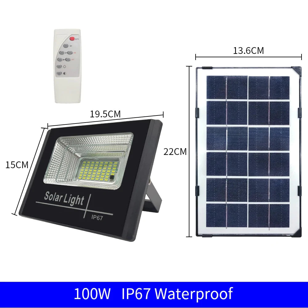 Waterdicht Zonnevloed Openlucht Licht