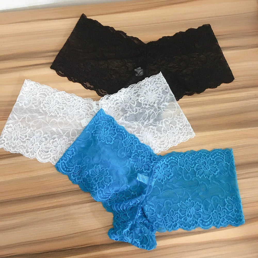 Sexy Vrouwen Kant Slipje (3st)