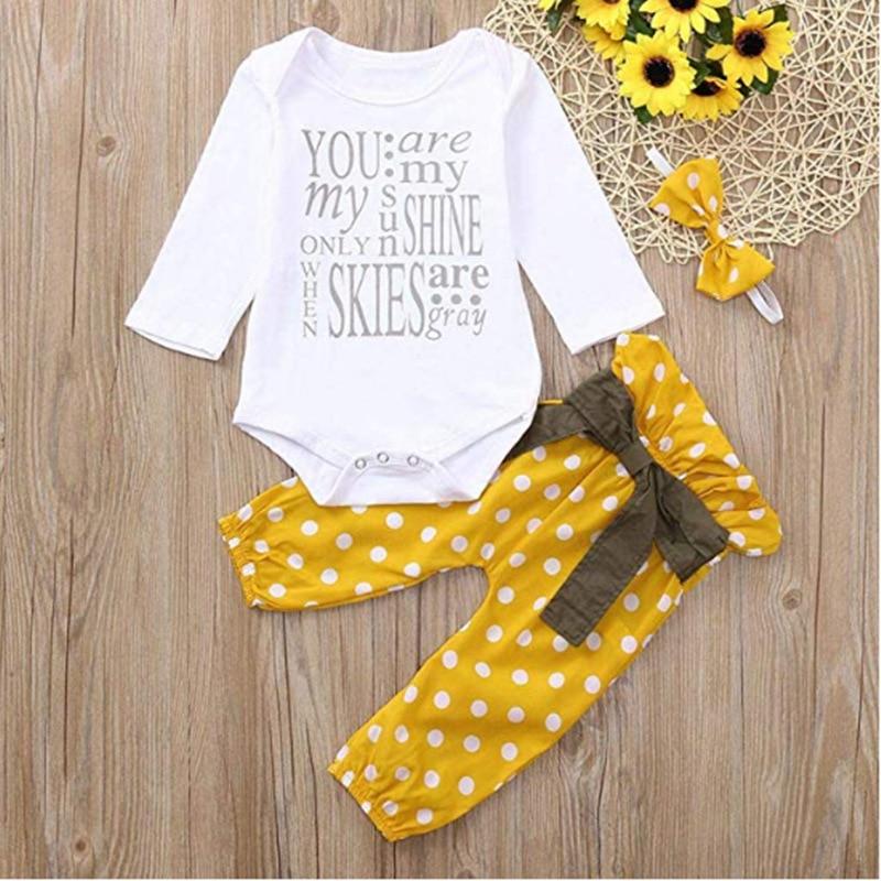 You Are My Sunshine Baby Rompertje Set