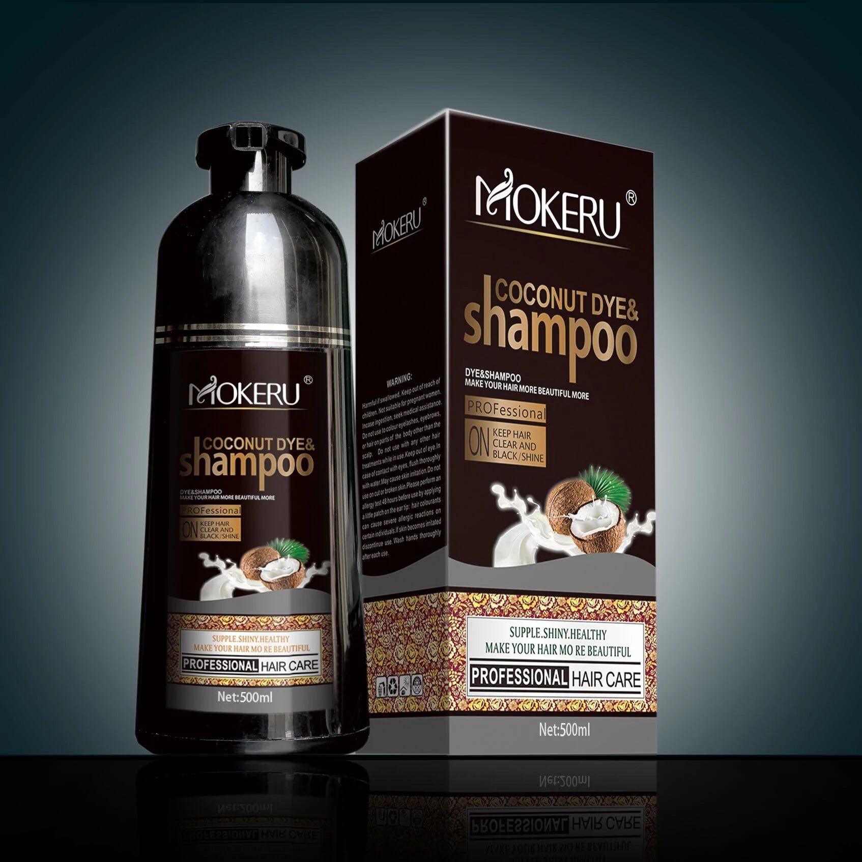 Kokosnoot olie harige shampoo