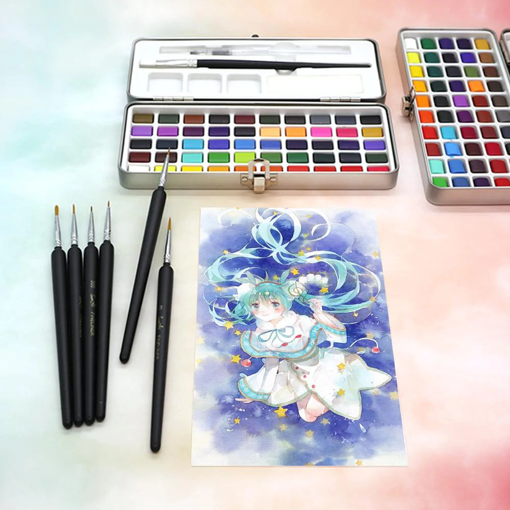 Draagbare Aquarelset