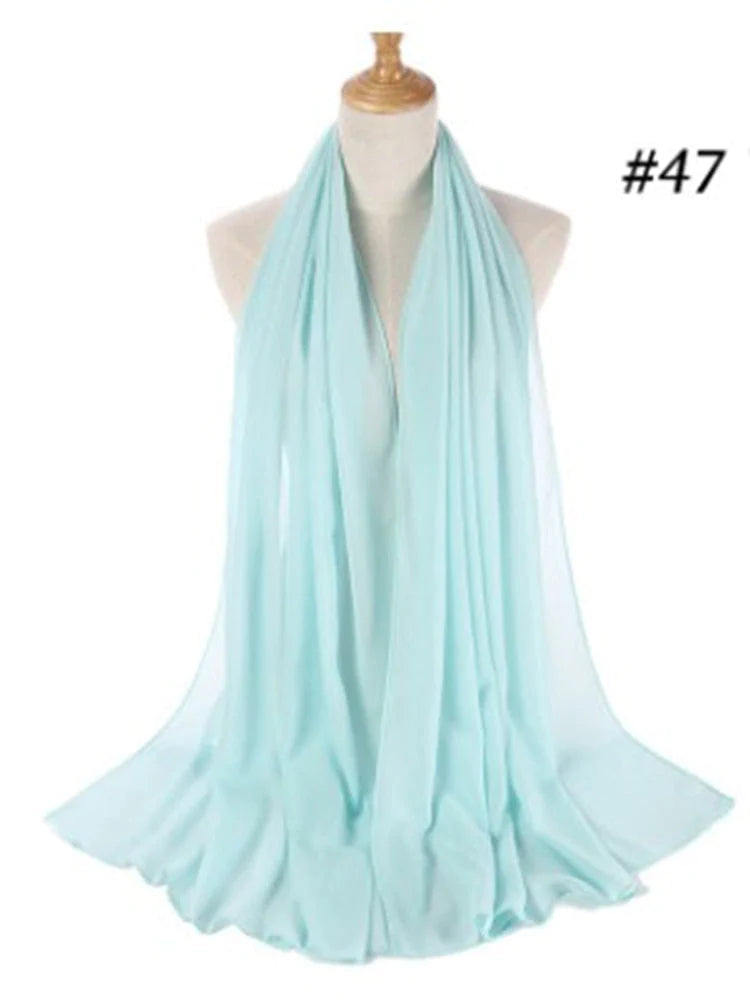 Chiffon Hijab Hoofdband