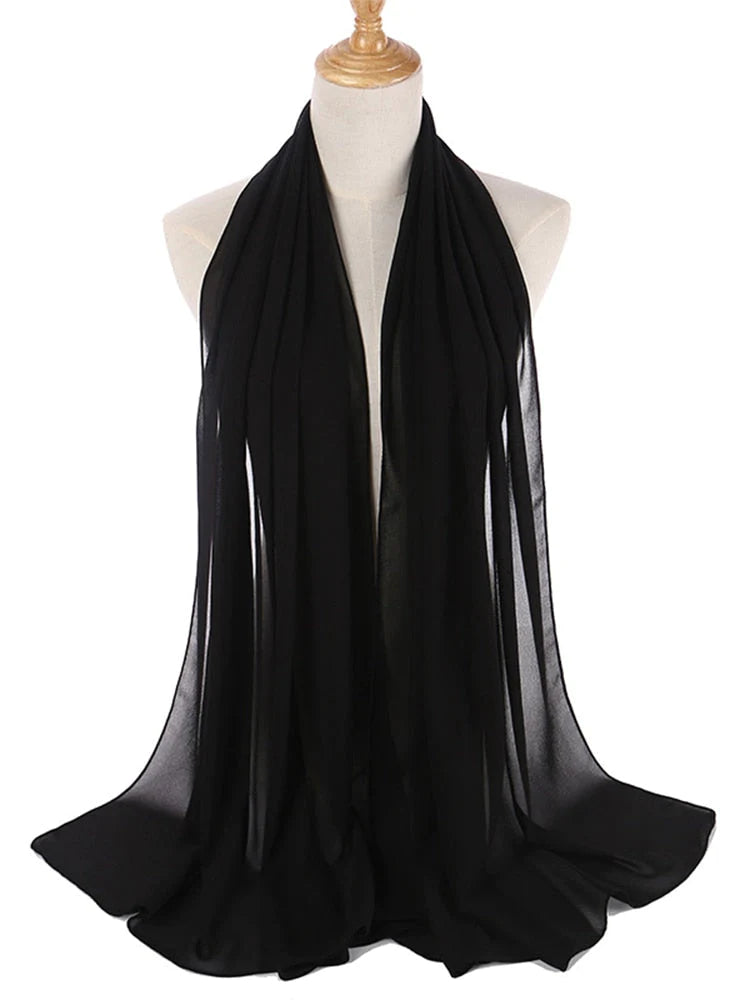 Chiffon Hijab Hoofdband