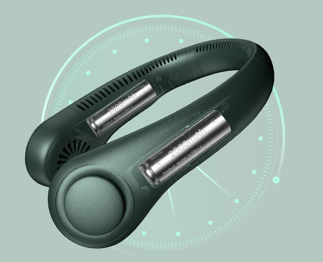 360° Draagbare Halsventilator