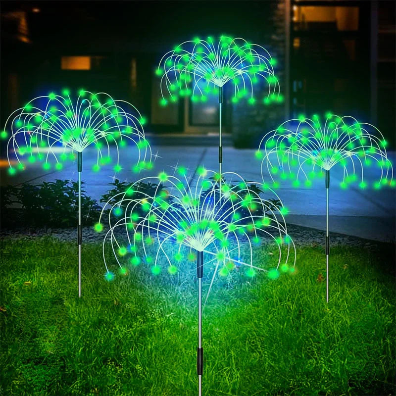 Waterdichte Zonne Garden Vuurwerk Lampen