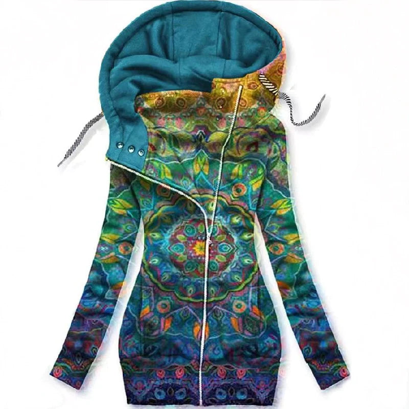 Women's Vlinder Kunst Vest Sweatshirt