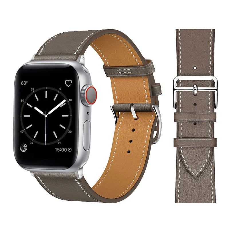 Apple Watch-riem van synthetisch leer
