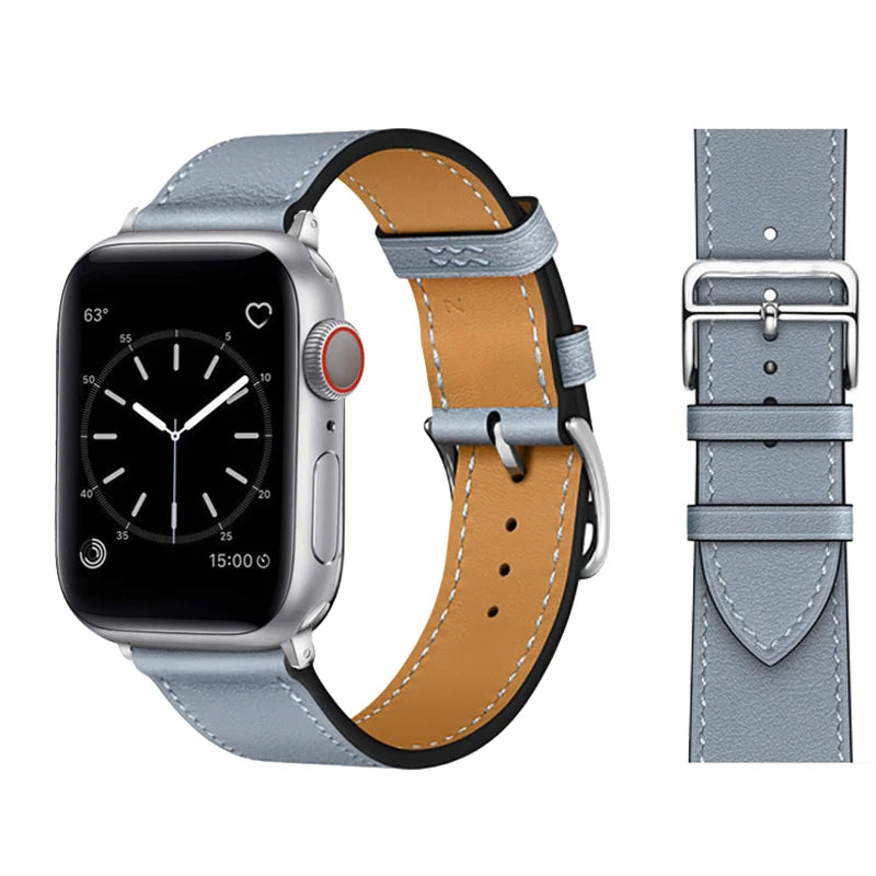 Apple Watch-riem van synthetisch leer