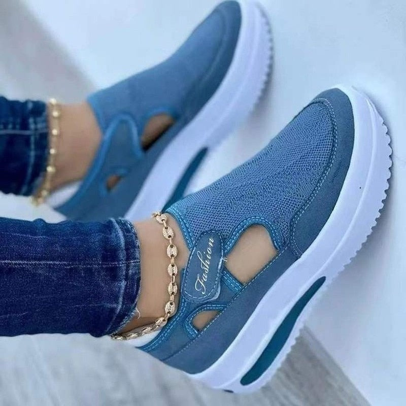 Vrouwen Ademende Mesh Sneakers