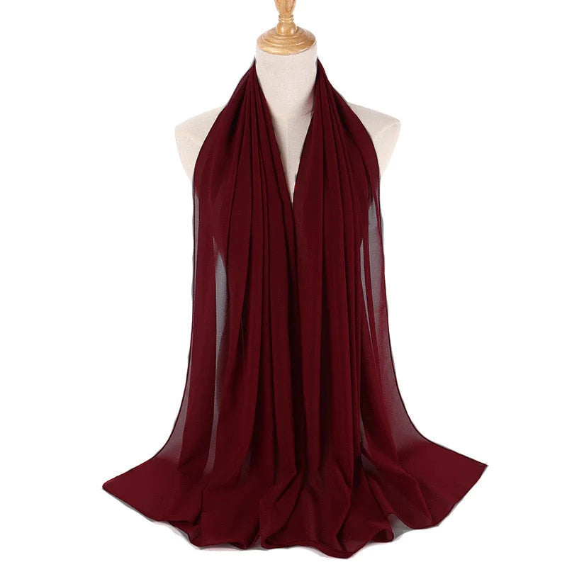 Chiffon Hijab Hoofdband