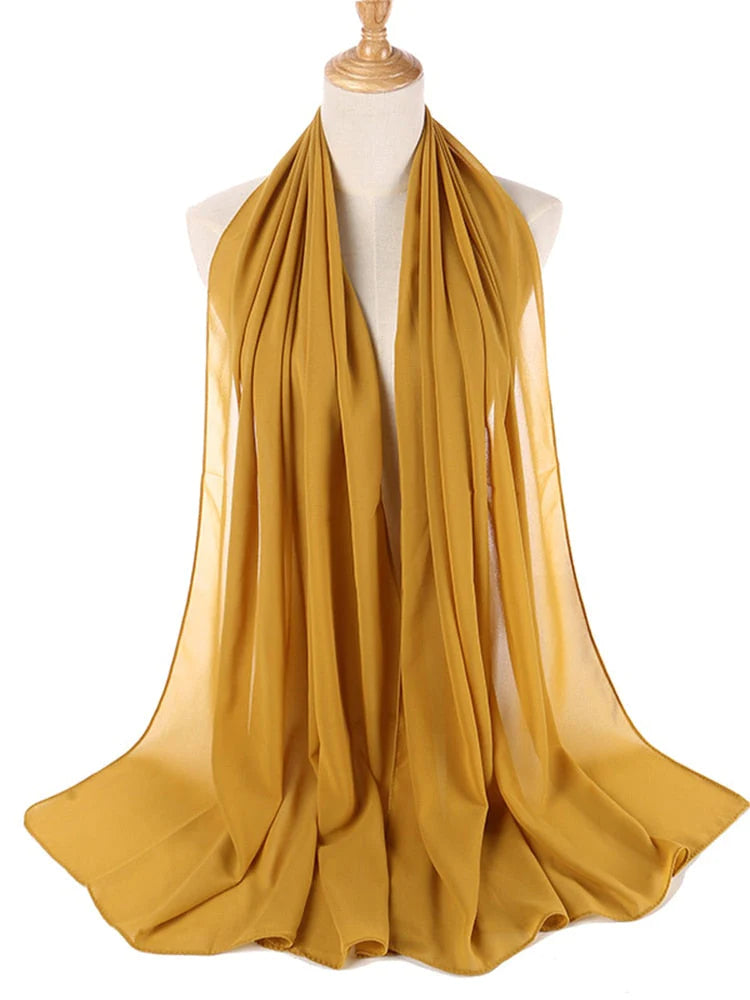 Chiffon Hijab Hoofdband