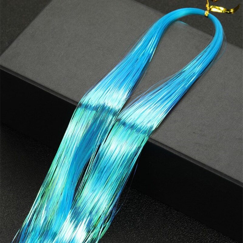 Sparkle Klatergoud Zijden Haarverlenging