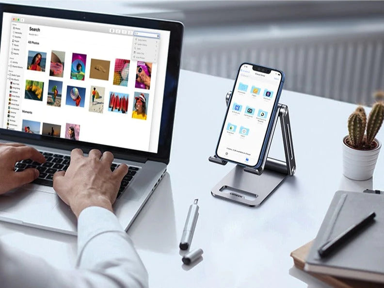 Aluminium Telefoonhouder Standaard