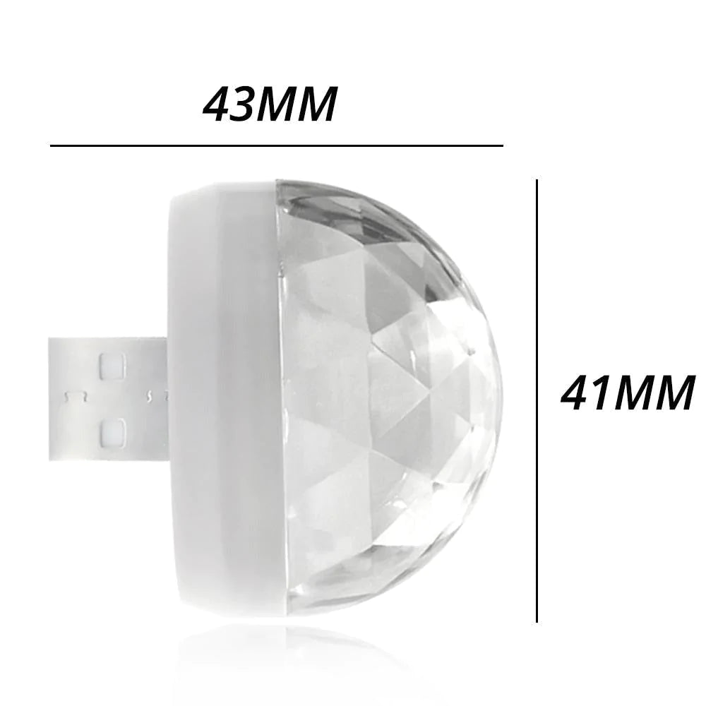 Paddestoel Disco Licht (USB)