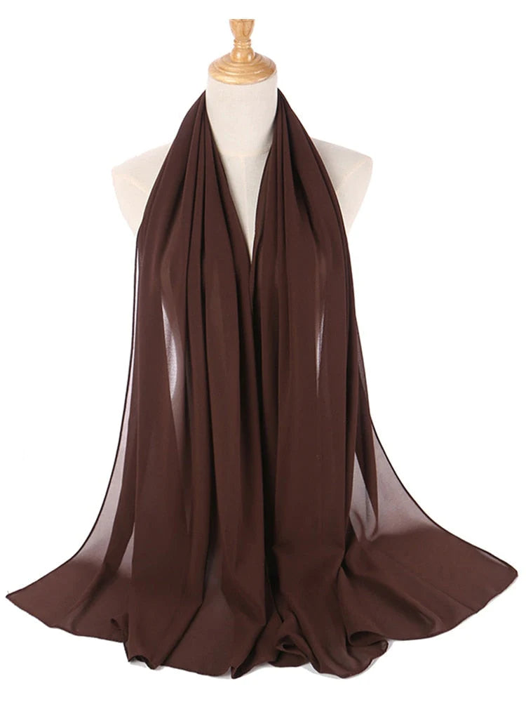 Chiffon Hijab Hoofdband