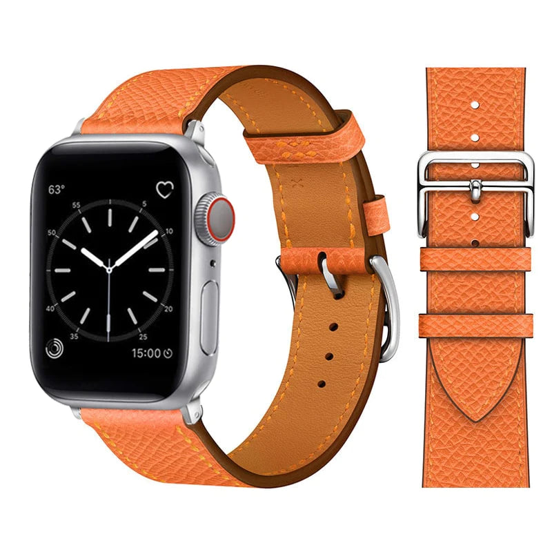 Apple Watch-riem van synthetisch leer