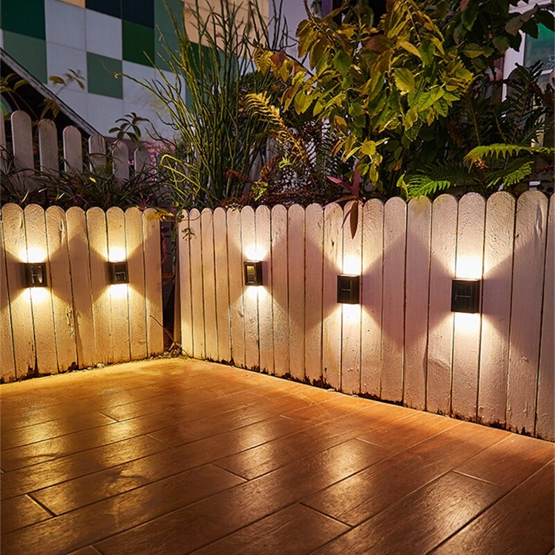Zonne-aangedreven buiten Patio Wall Light Belleza