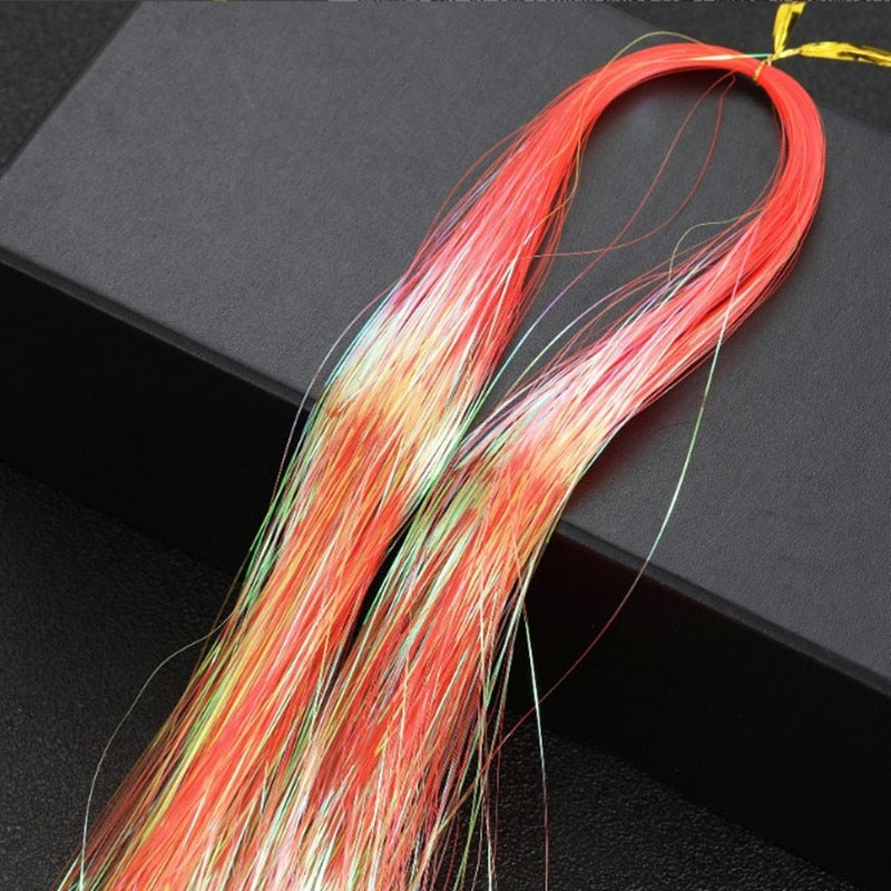 Sparkle Klatergoud Zijden Haarverlenging