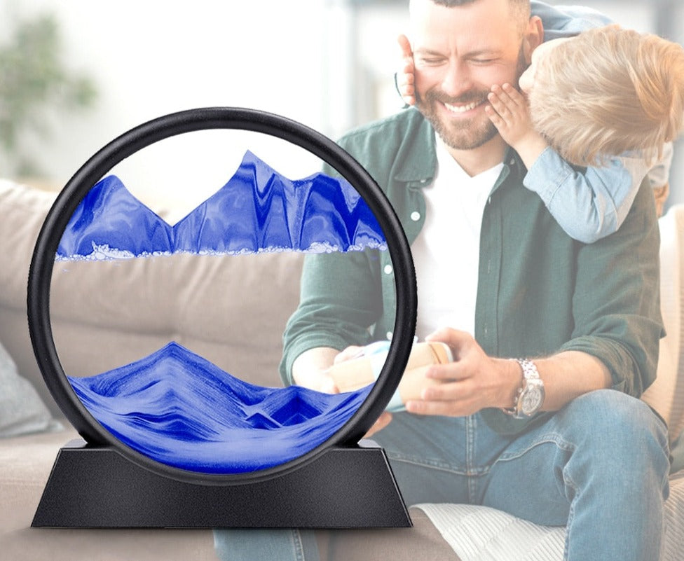 3D Zandlandschap Zandloper