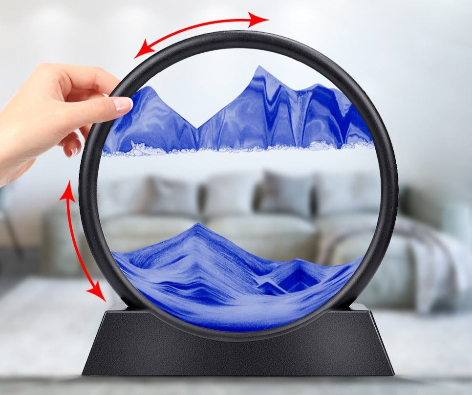 3D Zandlandschap Zandloper