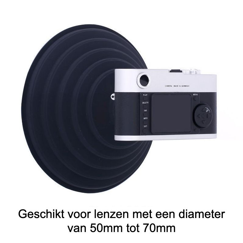 Anti-reflectie Zonnekapafdekking