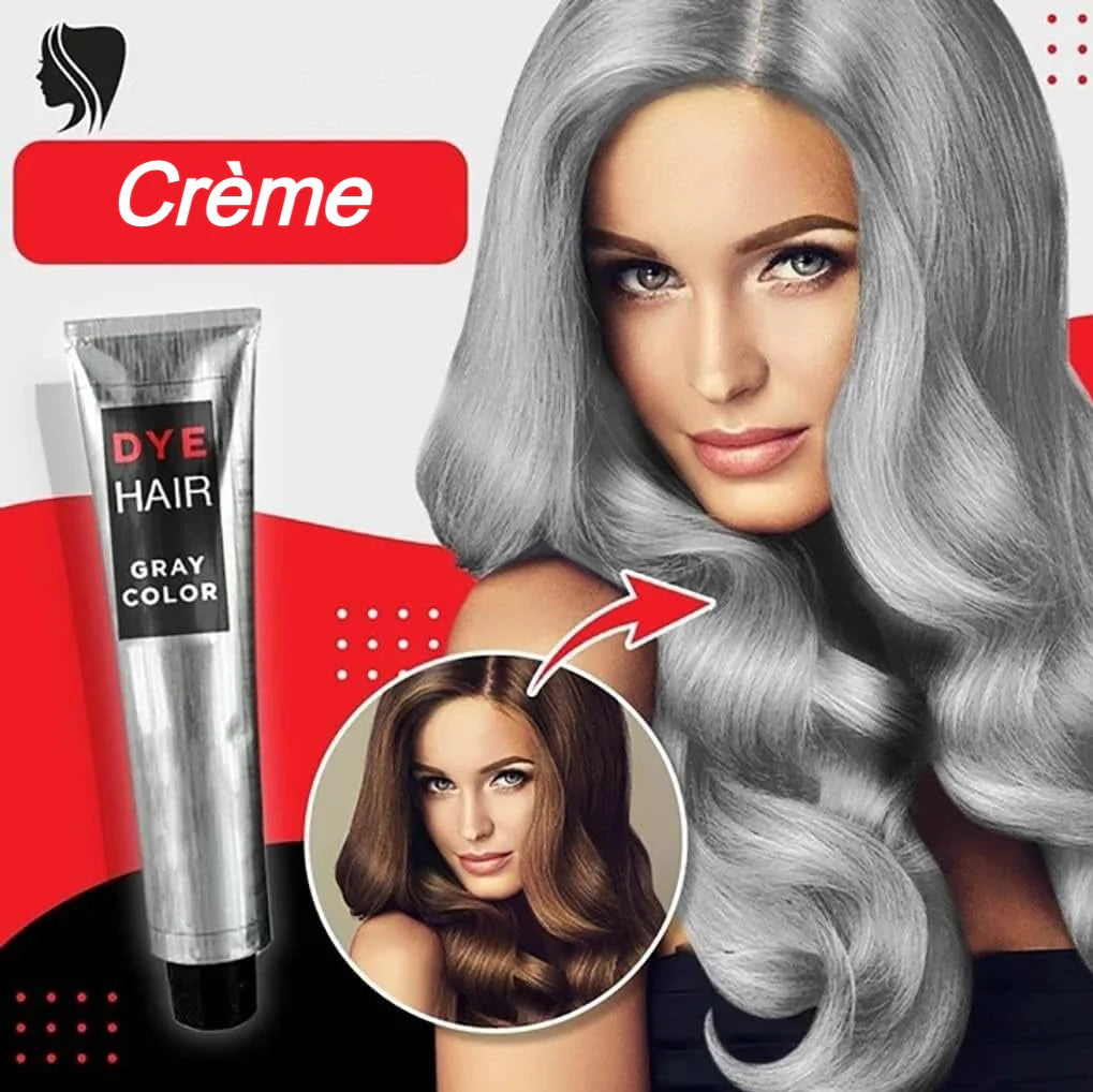 Zilvergrijze haarverf