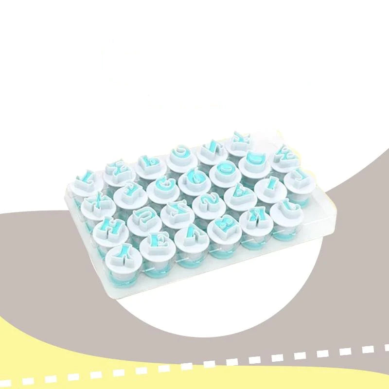 24-stuk Alfabet Snijder Set