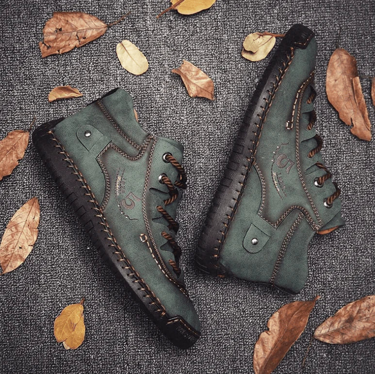 Vintage Leren Laarzen