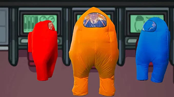 Opblaasbaar Astronaut ruimte Kostuum